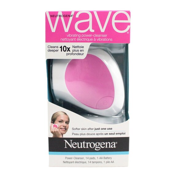 NEUTROGENA Wave Vibrating Power-Cleanser With 14 Pads & 1-AA Battery - Picture 1 of 6
